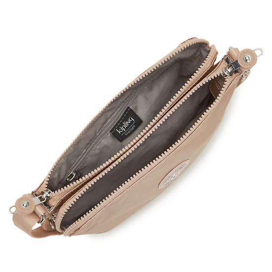 Kipling Boyd Metallic Crossbody Taske Guld | DK 1095XY